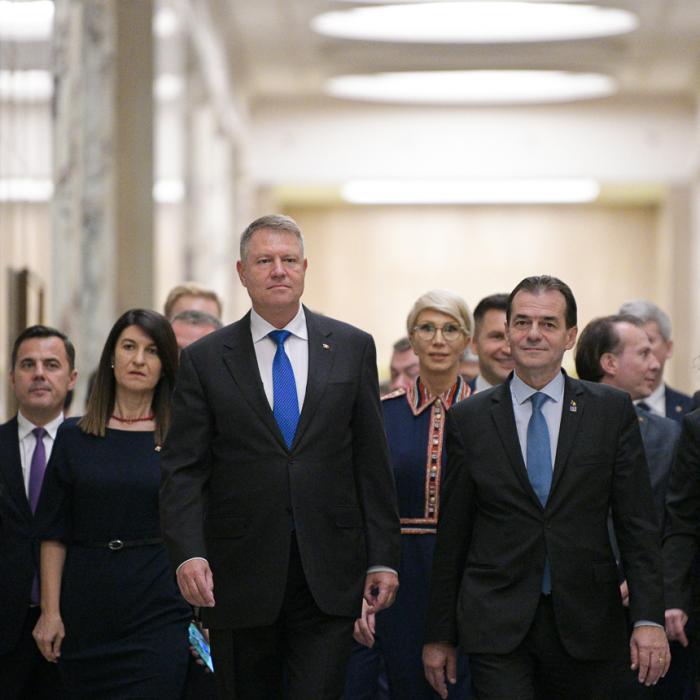 Klaus Iohannis: „S-a terminat şi ultimul capitol din cartea neagră a guvernării PSD”