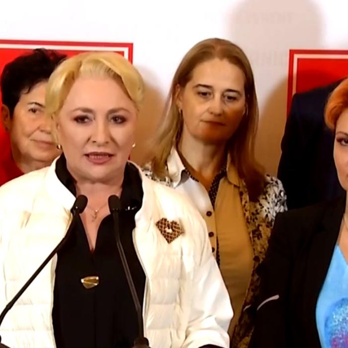 Viorica Dăncilă a PLÂNS în ședința PSD. Olguța Vasilescu nu mai vrea să-i fie șef de campanie