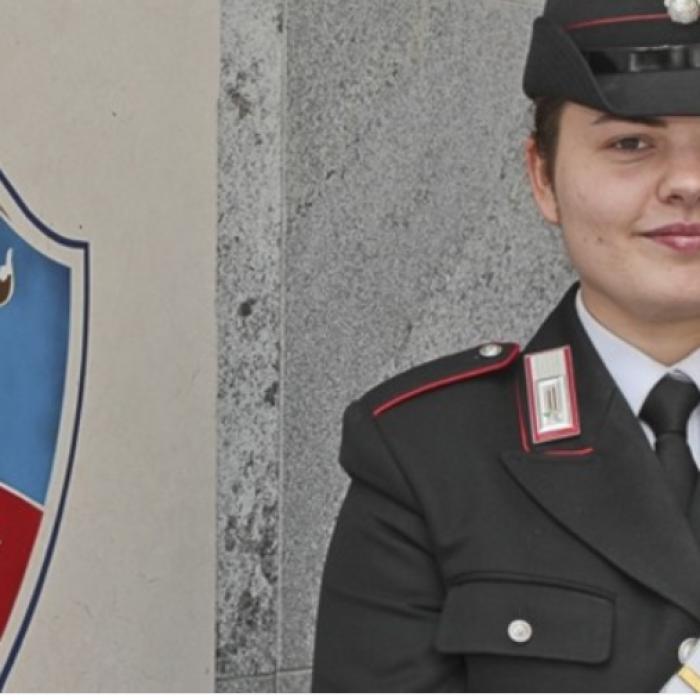 Georgiana, VEDETĂ locală în Italia. Tânăra româncă a devenit carabinier cu acte în regulă