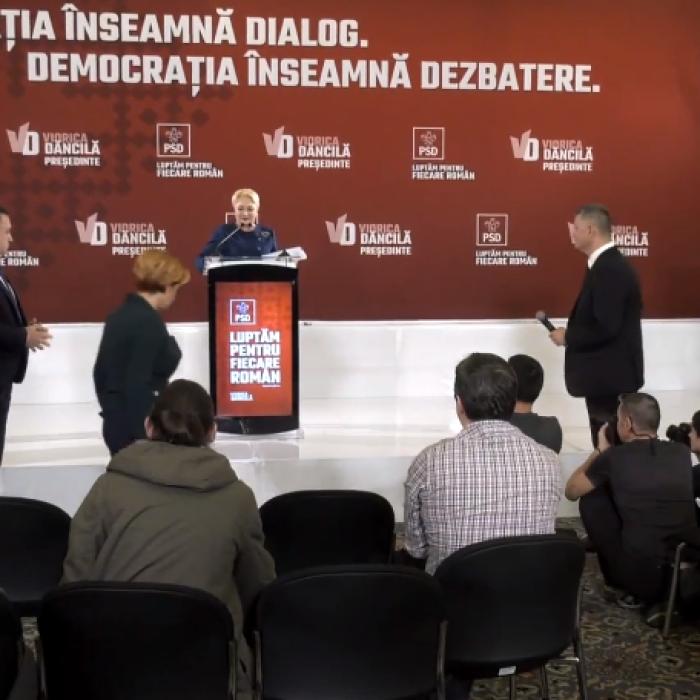 Dăncilă s-a făcut de RÂS la dezbatere: a GREȘIT un calcul simplu, deși s-a lăudat că a dat MEDITAȚII la matematică