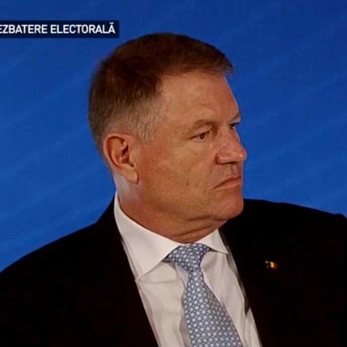 Iohannis: "Dăncilă reprezintă un sistem represiv de sorginte COMUNISTĂ. Nu pot DEZBATE cu ea"