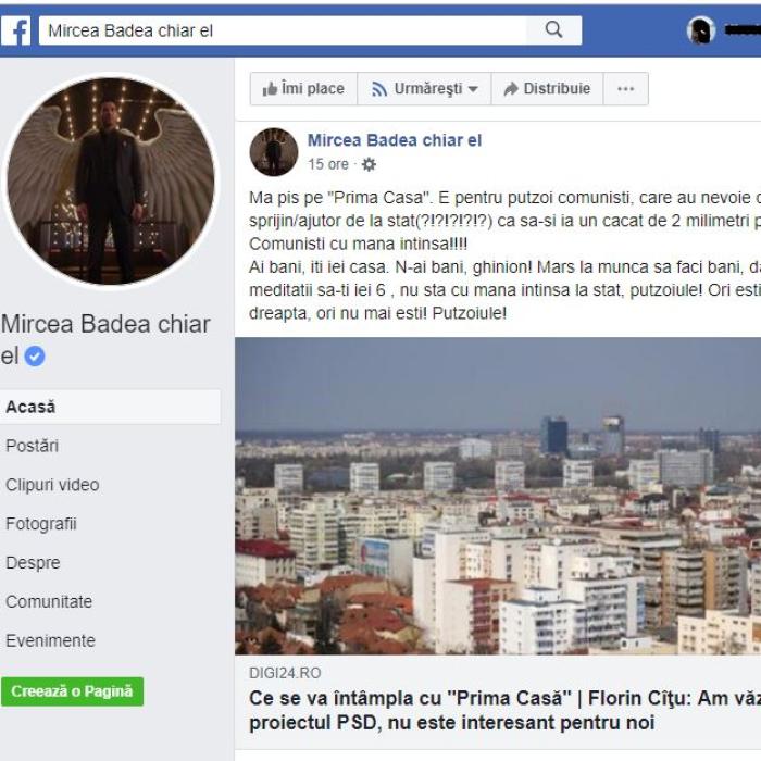 Mircea Badea: „Mă p*ș pe 'Prima casă'! E pentru putzoi comuniști ca să-și ia un că*at de 2 milimetri pătrați“