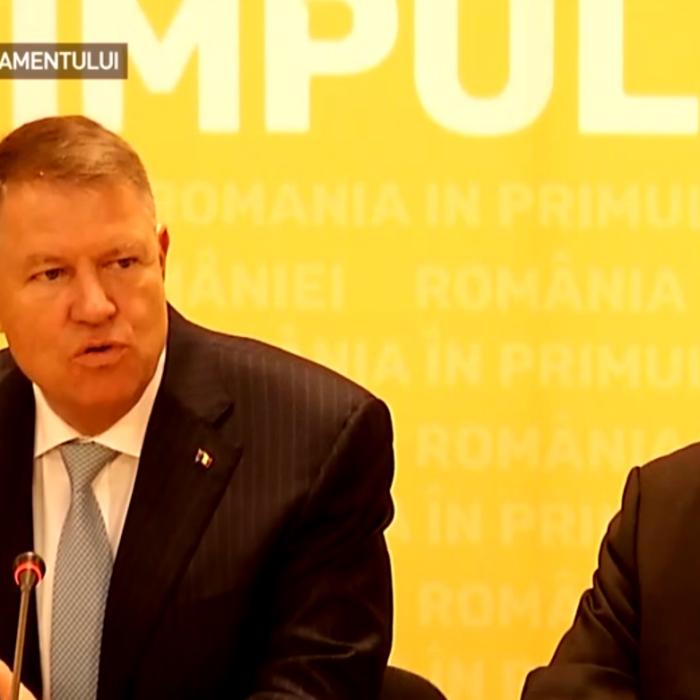 Klaus Iohannis: „PSD a ÎNCASAT-O de TREI ori în acest an! O să ofer României o lume fără PSD!”