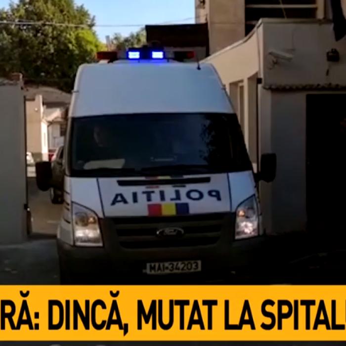 Gheorghe Dincă a fost transportat de urgență la spitalul Jilava