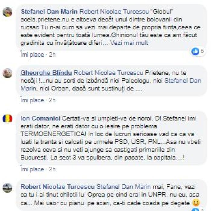 Scandal între Robert Turcescu și un ex-primar al capitalei: „Te-ai spart ca o bășică.../ I-ai ținut chiloții lui Oprea“ 