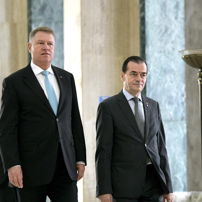Klaus Iohannis se întâlneşte cu Ludovic Orban, la Palatul Cotroceni. Se va discuta declanşarea anticipatelor