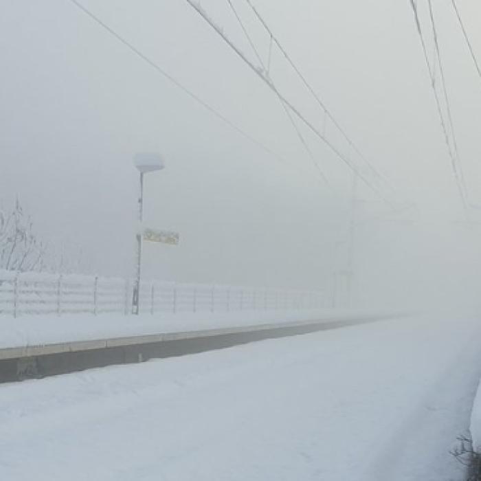 Peste 30 de trenuri, anulate din cauza condițiilor meteo nefavorabile