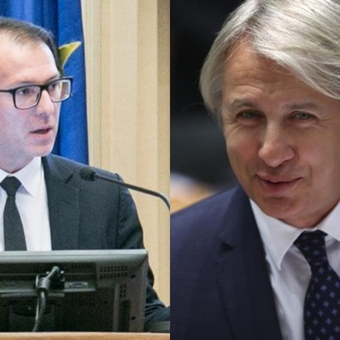 Florin Cîţu, premier desemnat. Teodorovici: "O insultă! Cel mai penibil premier, înlocuit de cel mai penibil ministru!"