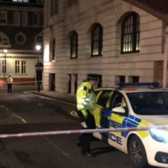 Londra: Un bărbat ce avea două cuţite asupra sa, împuşcat mortal