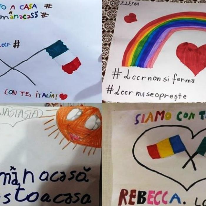 Coronavirus. Copii români din Italia, mesaj în situația de criză. Exemplu de solidaritate