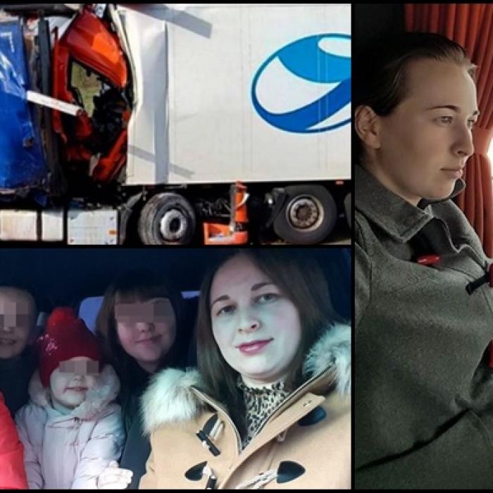 Franța. O șoferiță româncă de TIR, mamă a trei copii, a murit într-un cumplit accident