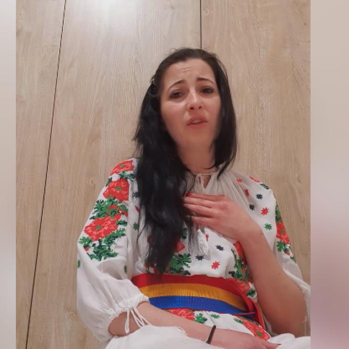 Larissa, tânăra din Spania care a cântat "Acasă-i România" în secția de votare, impresionează cu o nouă piesă - VIDEO