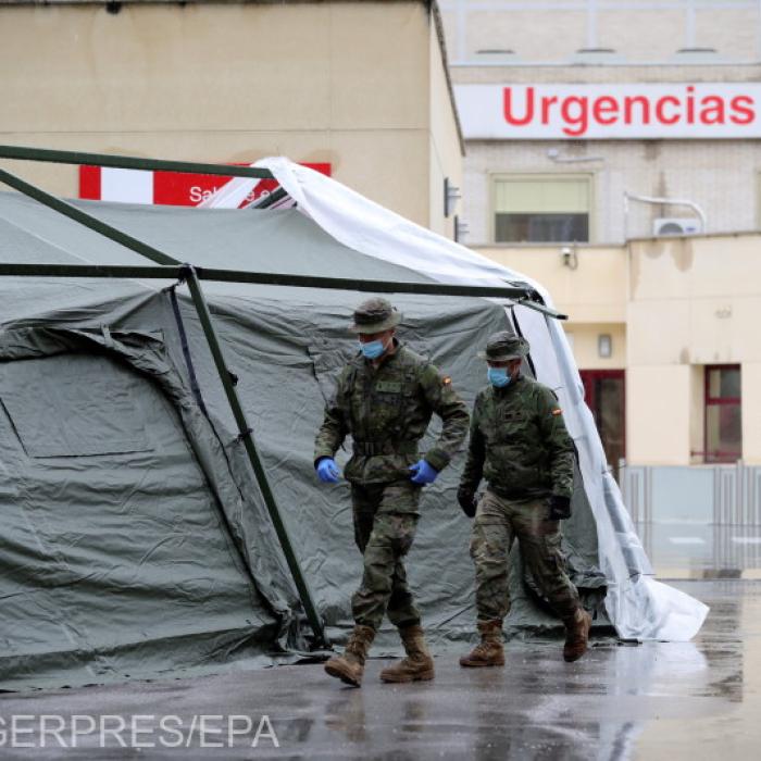Bilanț Spania 13 aprilie: Scădere a numărului de morți și de noi infectări