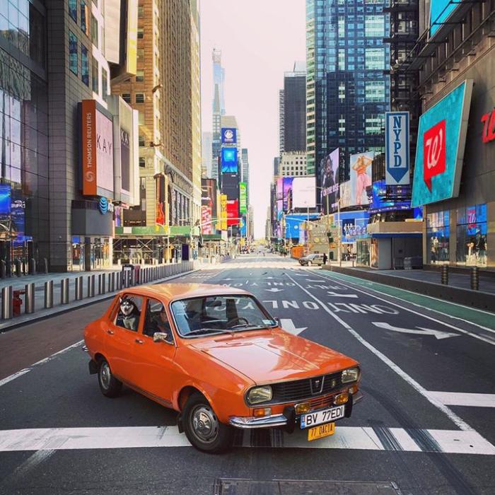 Prima Dacie 1300 din SUA, vedeta străzilor din New York. Galerie FOTO
