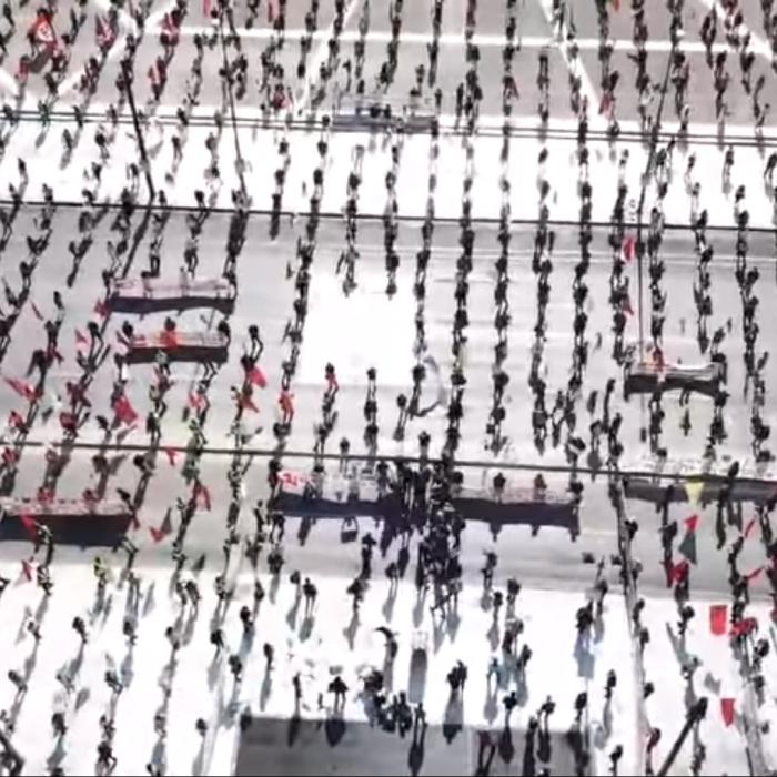Grecia. Sute de muncitori au ieşit în stradă (VIDEO)