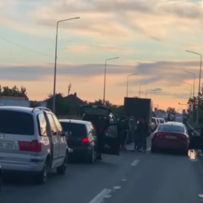 PROTEST la Vama Nădlac: S-a deschis Vama Borş