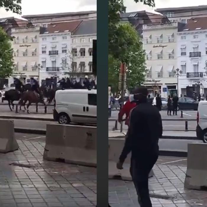 Rareș Bogdan, în mijlocul protestelor din Bruxelles: „Nu au spart încă chiar toate magazinele... Ce naiba mai este de spus?!“