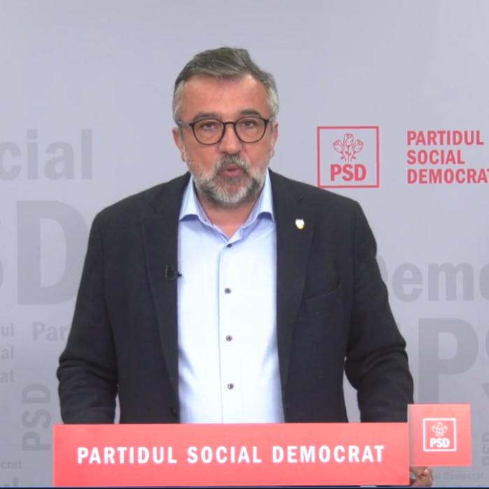 PSD vizează frumos. Romașcanu: Moțiunea va fi fatală guvernului PNL