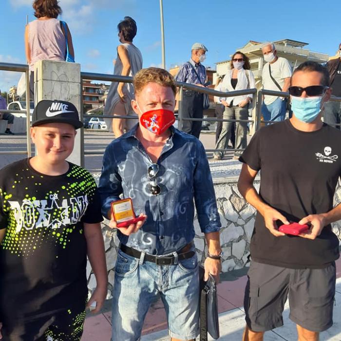 Italia. Alin, salvamarul EROU, decorat de primarul Romei după ce a salvat un copil de la înec. Băiatul i-a fost alături la ceremonie