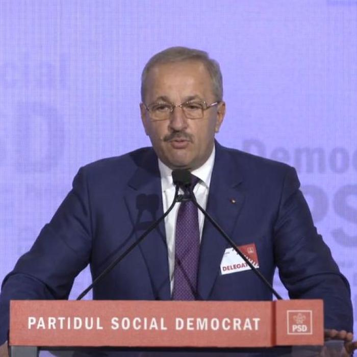 Vasile Dîncu(PSD): „Pe noi ne votează săracii, pensionarii, oamenii fără studii"