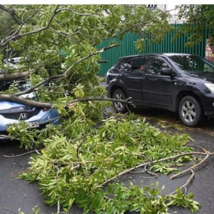 Potop la Moscova: În două ore a căzut o treime din norma de precipitații