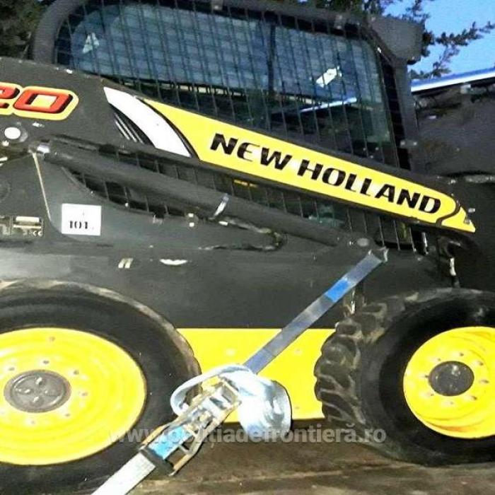 Utilaj agricol de 20 mii euro furat din Belgia, descoperit de polițiștii de frontieră ieșeni