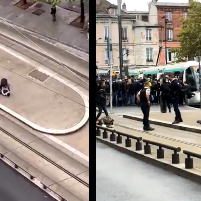 FRANȚA. Doi români , ÎMPUȘCAȚI după ce au ÎNJUNGHIAT doi bărbați: Un POLIȚIST e în stare gravă (VIDEO)