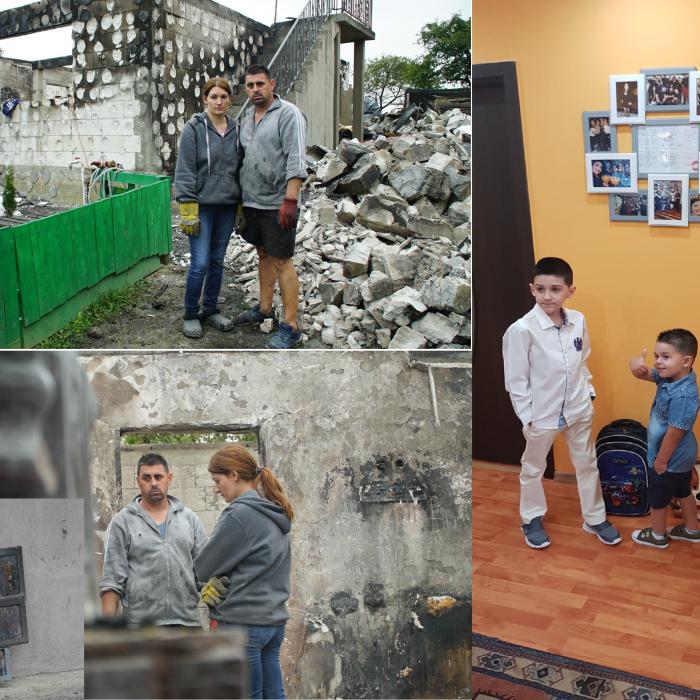10 ani de trudă în Spania, mistuită într-o noapte: „Focul ne-a luat și ultimele amintiri“. O familie de români cu 3 copii a rămas pe drumuri