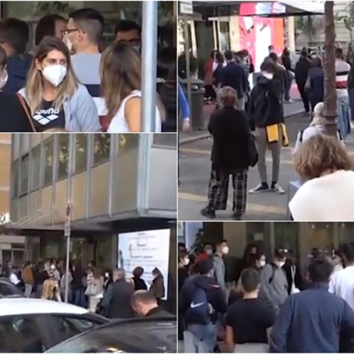 Italia. După 14 zile de izolare, românii așteaptă la cozi infernale să îşi facă un test. Româncă: „Am stat trei zile la rând!”