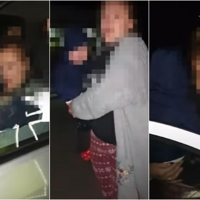 Imagini revoltătoare. O mamă moldoveancă își alăpta bebelușul în timp ce conducea beată (VIDEO)