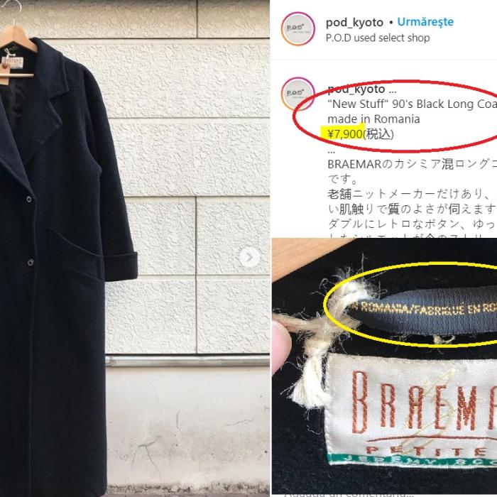 Cât costă astăzi un palton „vintage“, fabricat în România anilor '90: Ai plăti suma aceasta? 