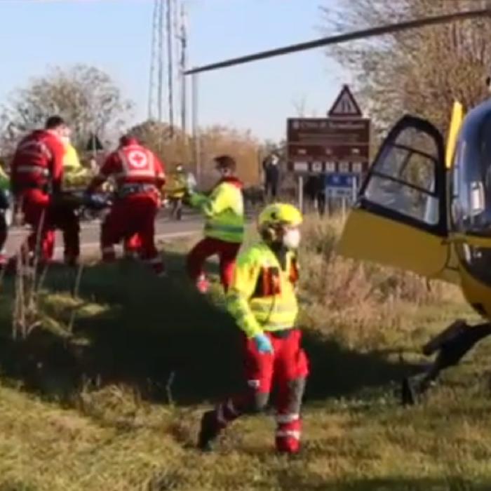Italia. Româncă, găsită inconștientă la volan: A fost preluată cu elicopterul (FOTO)