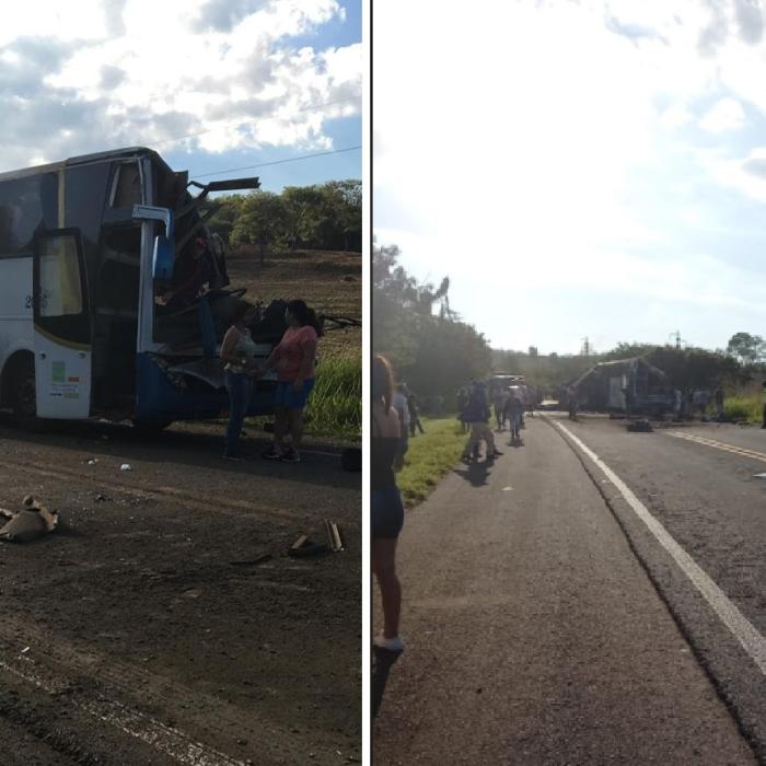 Cel puţin 41 de MORȚI după ce un autobuz a intrat în coliziune cu un camion