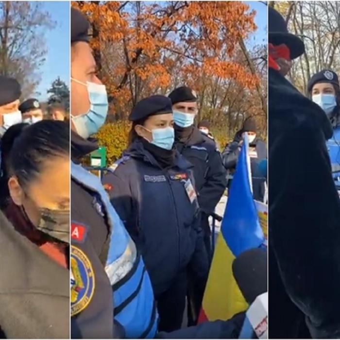 Codruța Cerva si Oana Lovin, scandal la Arcul de Triumf (VIDEO)