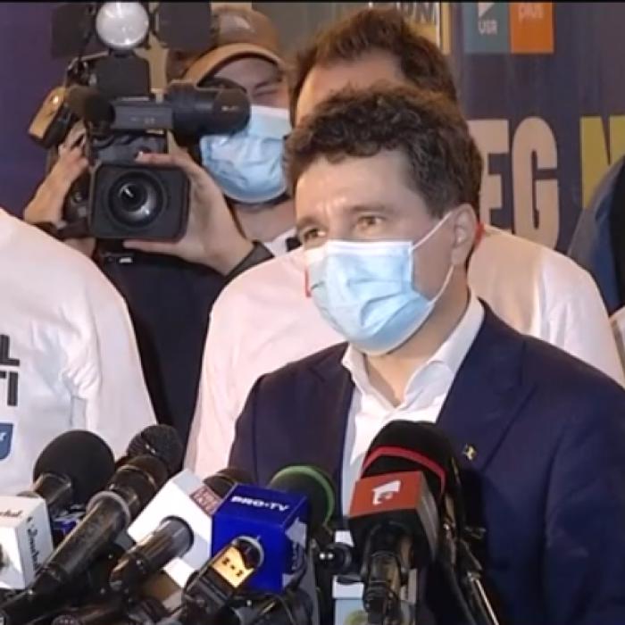 Nicuşor Dan se delimitează de USR: "Votez PNL"