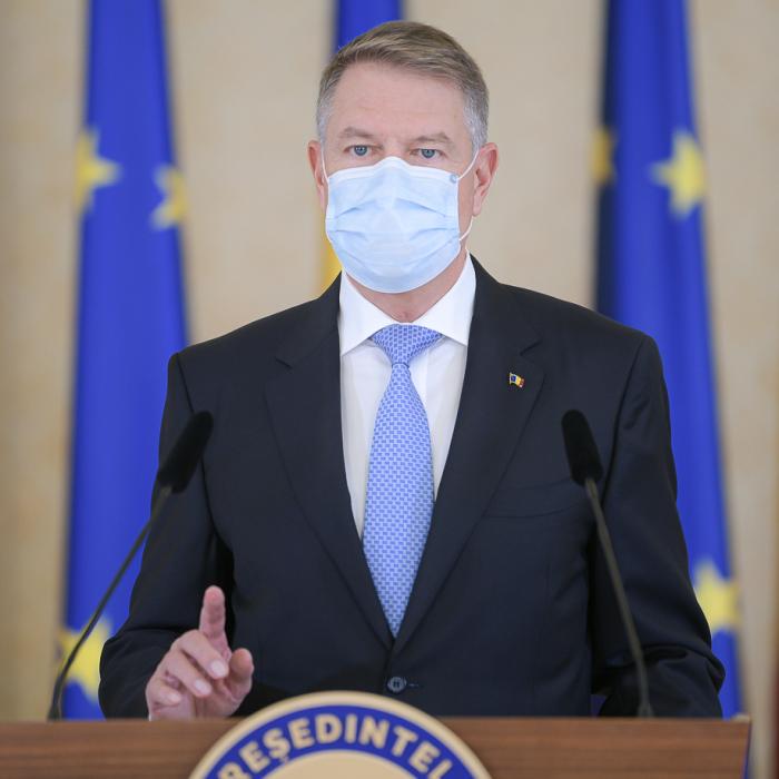Klaus Iohannis: „Este absolută nevoie de o concentrare maximă pe gestionarea pandemiei”
