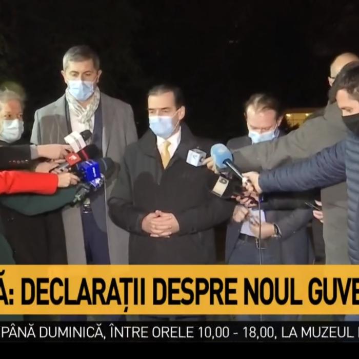 Negocierile s-au încheiat OFICIAL. Ludovic Orban anunţă noul premier şi distribuirea ministerelor între PNL, USR-PLUS şi UDMR