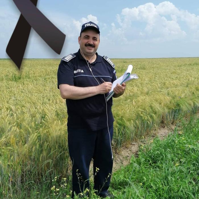 Polițistul Liviu Cojocar, mort de covid: "Nu luați în râs acest virus! Drum bun, camarade!"