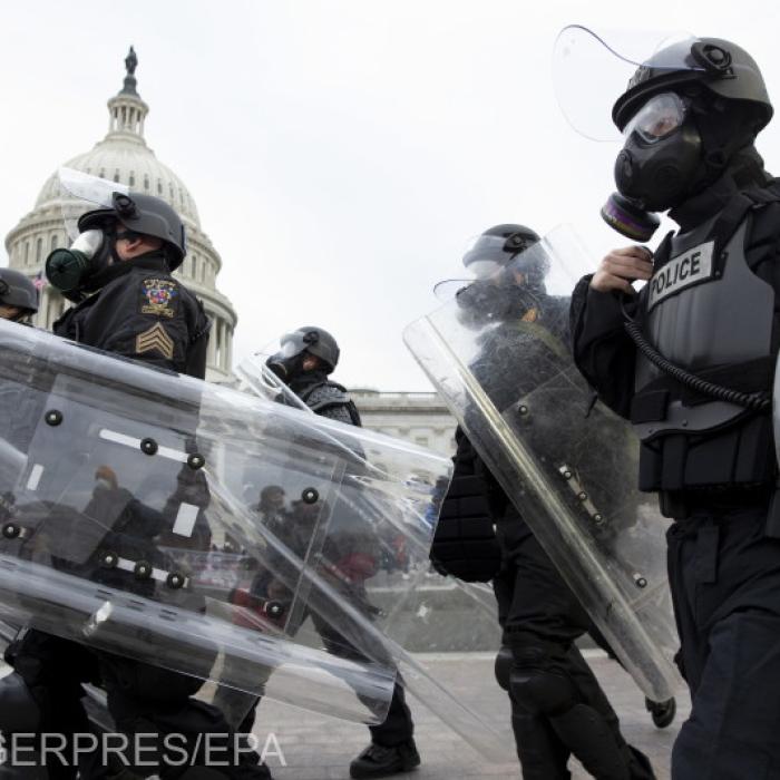 Sunt patru MORȚI în violențele de la Capitoliu. Poliția a făcut 52 de arestări