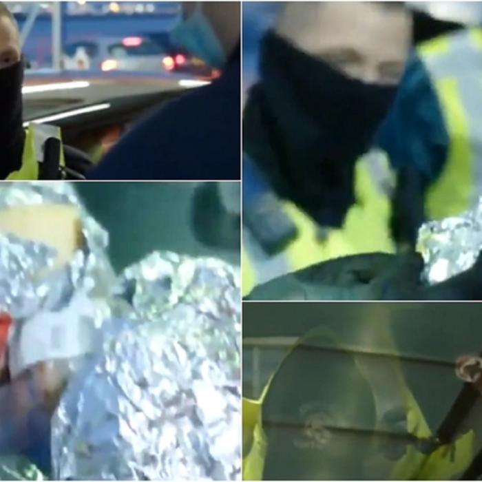 Șoferilor de TIR care vin din UK în UE li se confiscă la vamă pachetele cu mâncare: „Bine ați venit în Brexit! Îmi pare rău” (VIDEO)