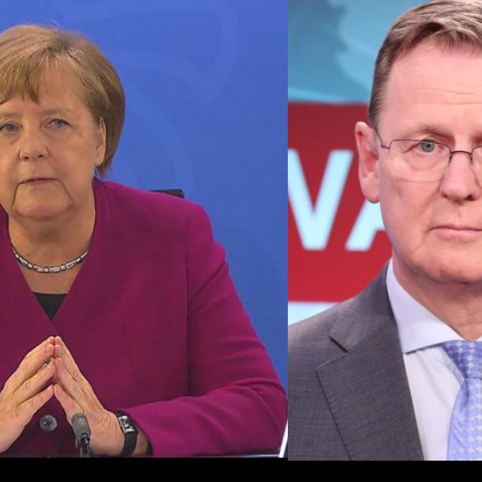 Premierul Turingiei, surprins că juca Candy Crush într-o reuniune cu Angela Merkel, la care s-a referit drept „Merkelchen“ - „micuța Merkel“