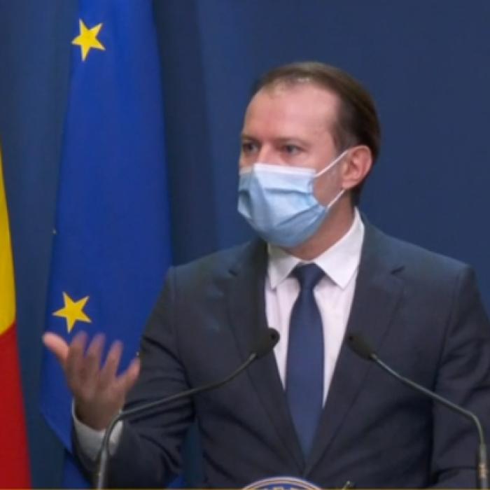 Premierul Florin Cîțu, prima reacție după incendiul de la Matei Balș