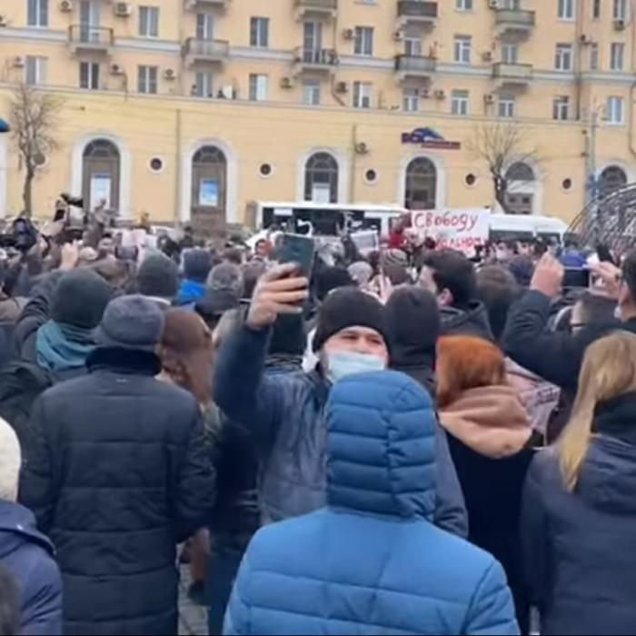 Jurnaliștii anti-Putin, bătuți și arestați în timpul protestelor