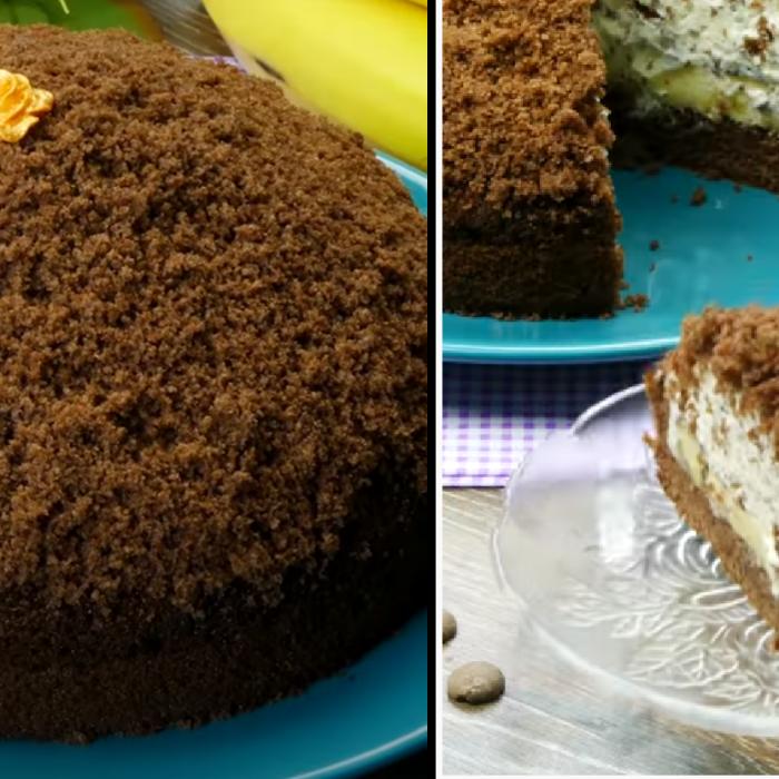 Prăjitura Mușuroi de cârtiță, desertul pufos care cucerește toată familia. Iată secretul „pământului scormonit“