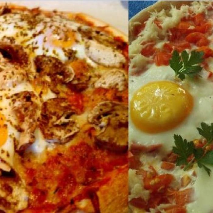 Pizza Moldovenească, cu blat pufos, brânză de burduf și ochiuri. Rețeta care te va cuceri