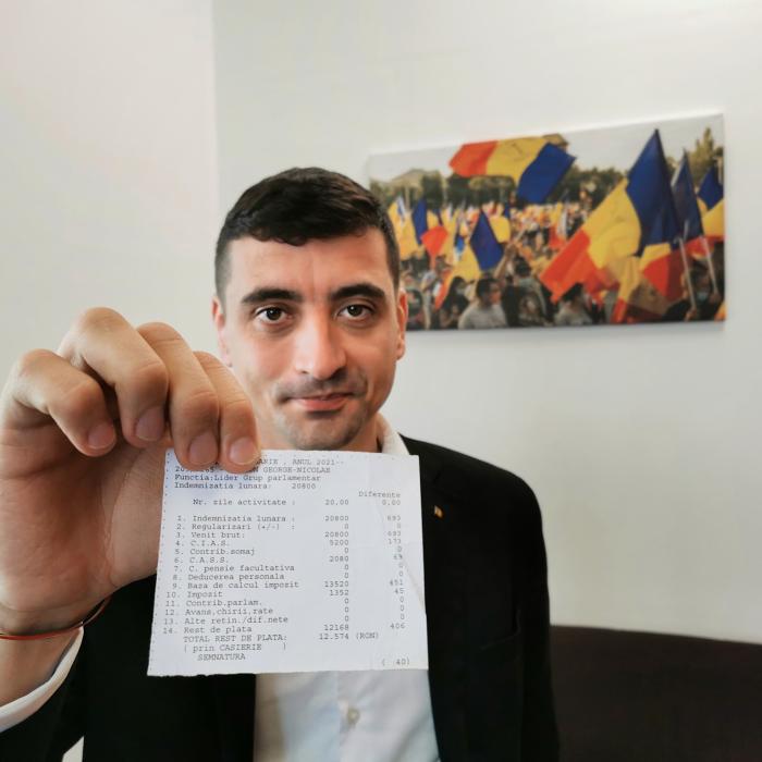 Cum arată fluturașul de salariu al unui parlamentar. Iată câți bani câștigă
