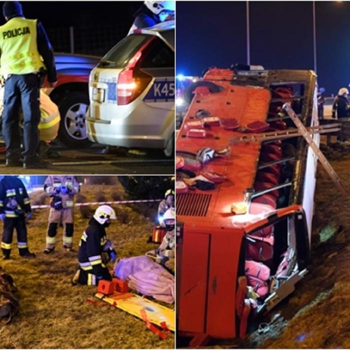 Un autocar cu 57 de persoane, accident teribil pe o autostradă: Șase morți și 40 răniți