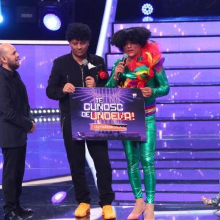 Liviu Vârciu și Andrei Ștefănescu au câștigat cea de-a șaptea gală Te cunosc de undeva