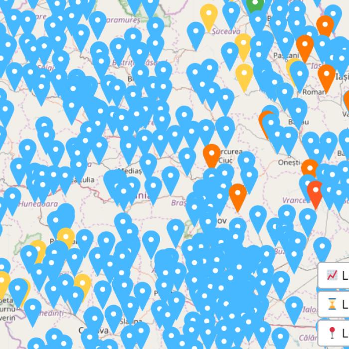 Harta centrelor de vaccinare. Românii pot vedea ce tip de vaccin vor face