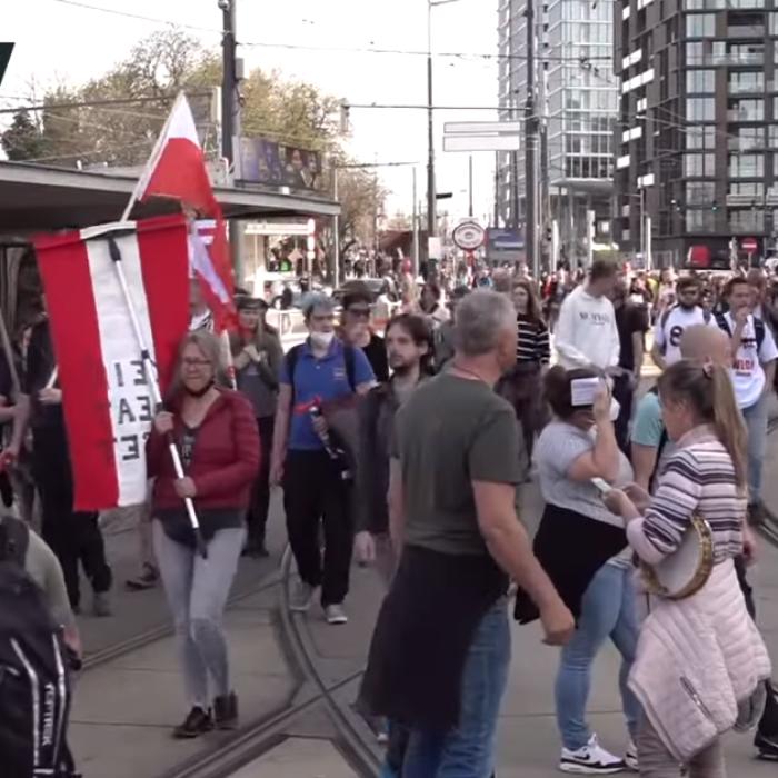 Austria. PROTESTE la Viena împotriva restricțiilor. Poliţia a arestat 14 persoane - VIDEO